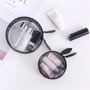 Quality Transparent PVC Cosmetic Bag , Clear Cosmetic Organizer Bag Custom Made wholesale