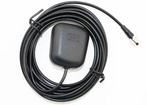 Quality Black GPS Navigation Antenna RG174 3M Cable 1575.42 MHZ For Car wholesale