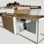 2mm Film Thickness 18.5 kw Continuous Vacuum Packaging Machine Vertical