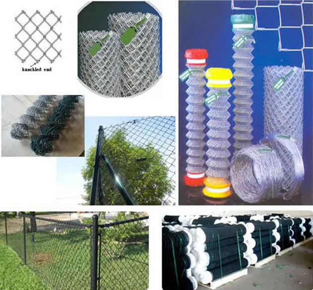 Outdoor playground fence /wire mesh chain link fence tennis court fence