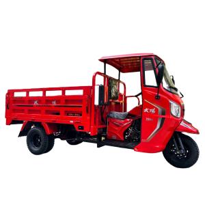 Quality 50*100 Chassis Three Wheeler Cargo Transport Gas Motor Tricycle with Manufacturing wholesale