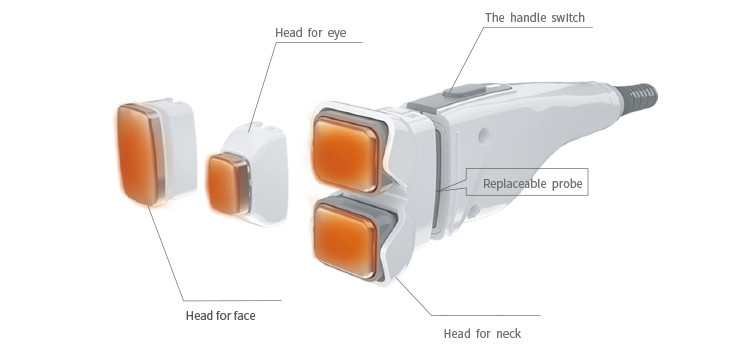 5D RF Radio Frequency Face Lift Machine Low Frequency Medium Wavelength