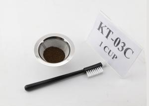 Quality Stainless Steel Washable Drip Coffee Filter , Pour Over Coffee Filter Cone wholesale