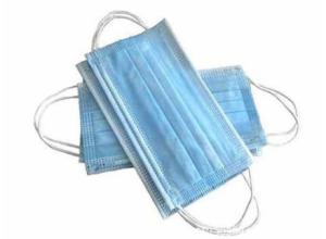 Quality Hygienic 3 Ply Face Mask , Disposable Non Woven Face Mask With Ear Loops wholesale
