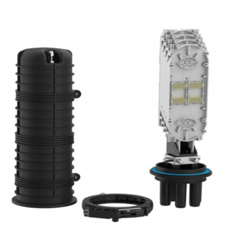 Horizontal Vertical Fiber Optic Joint Termination 48 96 Cores for FTTH Splice Closure