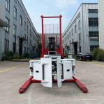 500kg 1.6m Paper Roll Semi Electric Stacker PU Wheel