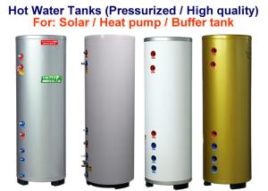 Quality 100 - 500 L Small Hot Water Storage Tank White / Silver / Golden Color wholesale