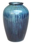 23.5x35cm Ceramic Indoor Pots , Round Decorative Ceramic Planters Indoor