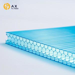 Quality Blue Honeycomb Polycarbonate Hollow Sheet wholesale
