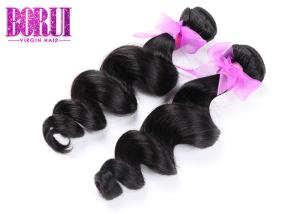 Quality Virgin Loose Wave Malaysian Human Hair Bundles Customized Size Any Colors wholesale