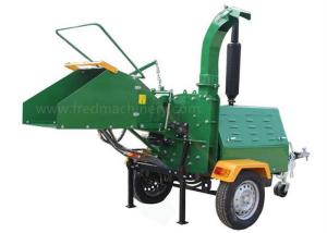Quality Trailer Mounted Diesel Engine Wood Chipper Chipper 2 Inch Ball Hitch Hydraulic Feeding wholesale