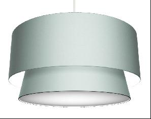 Quality Collapsible 240V Easy Fit Pendant Shade Fabric Round 2 Layer wholesale