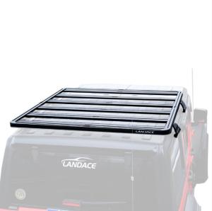 Quality Laser Cutting Process Black Universal Aluminum Alloy Roof Racks for Off Road Vehicles wholesale