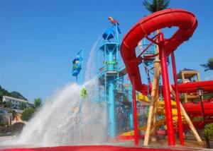 Quality Galle Pirate Theme Aqua Playground With Capacity 100 Rider / Time wholesale
