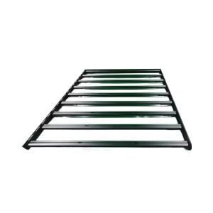 Quality OEM Low Profile Black Powder Coating Aluminum Extrusion Roof Rack Platform for 4WD Car wholesale
