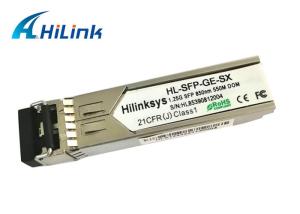 Quality Hilinksys Multimode 1000 Base SX Fiber SFP Transceiver Module 1.25G Short Reach wholesale