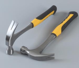 Quality 16OZ Forged Carbon Steel Conjoined Steel Handle American Type Claw Hammers wholesale