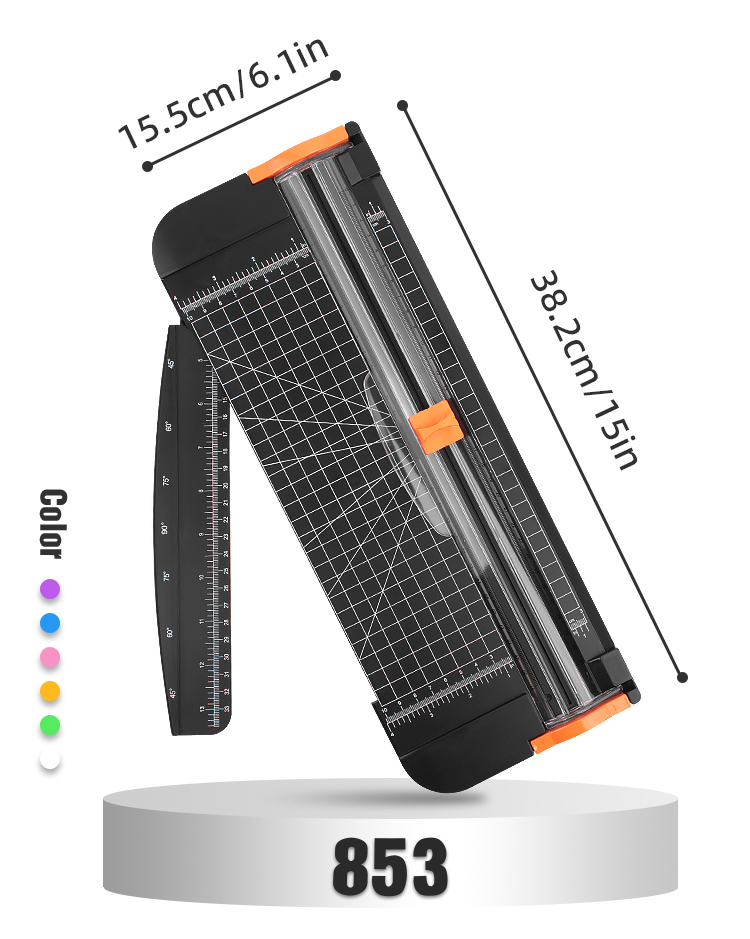 ZEQUAN Mini A5 Photo Paper Cutter Kids Handcraft Helper with Ruler and Trimmer