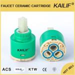 Ceramic 35mm Bathroom Taps Faucet Valve Cartridge Flat Double Seal