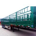 3/4 Axles 40ft Side Wall Heavy Duty Semi Trailers / Low Bed Semi Trailer Truck
