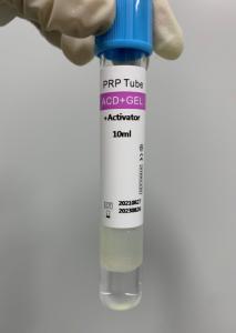 Quality Sterile PRP Serum Separation Tube 10ml Blood Collection Non Toxic wholesale