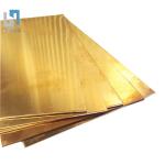 99.9% Purity Brass Sheet Plate C2720 3mm Thickness For Industrial Construction