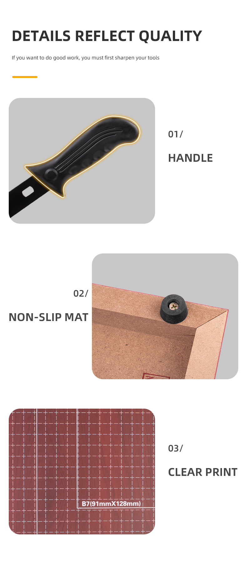 Paper Cutter Professional Design B4 Guillotine Paper Trimmer With Wooden Base