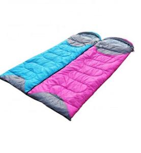 Quality 220x175cm Adult All Season Rainbow Double Person Couples Sleeping Bag wholesale