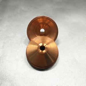 Quality Copper Kjellberg Plasma Consumables Swirl Gas Cap W4140 ISO9001 Certification wholesale