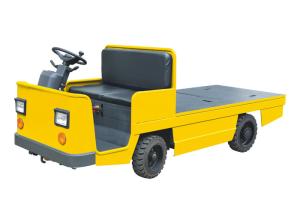 Quality Battery Driven Electric Platform Truck , Customized Surface 4 Wheel Platform Truck wholesale