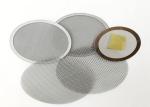 0.3-3.0mm Metal Fiber Filter 50 Micron Stainless Steel Micro Mesh Filter