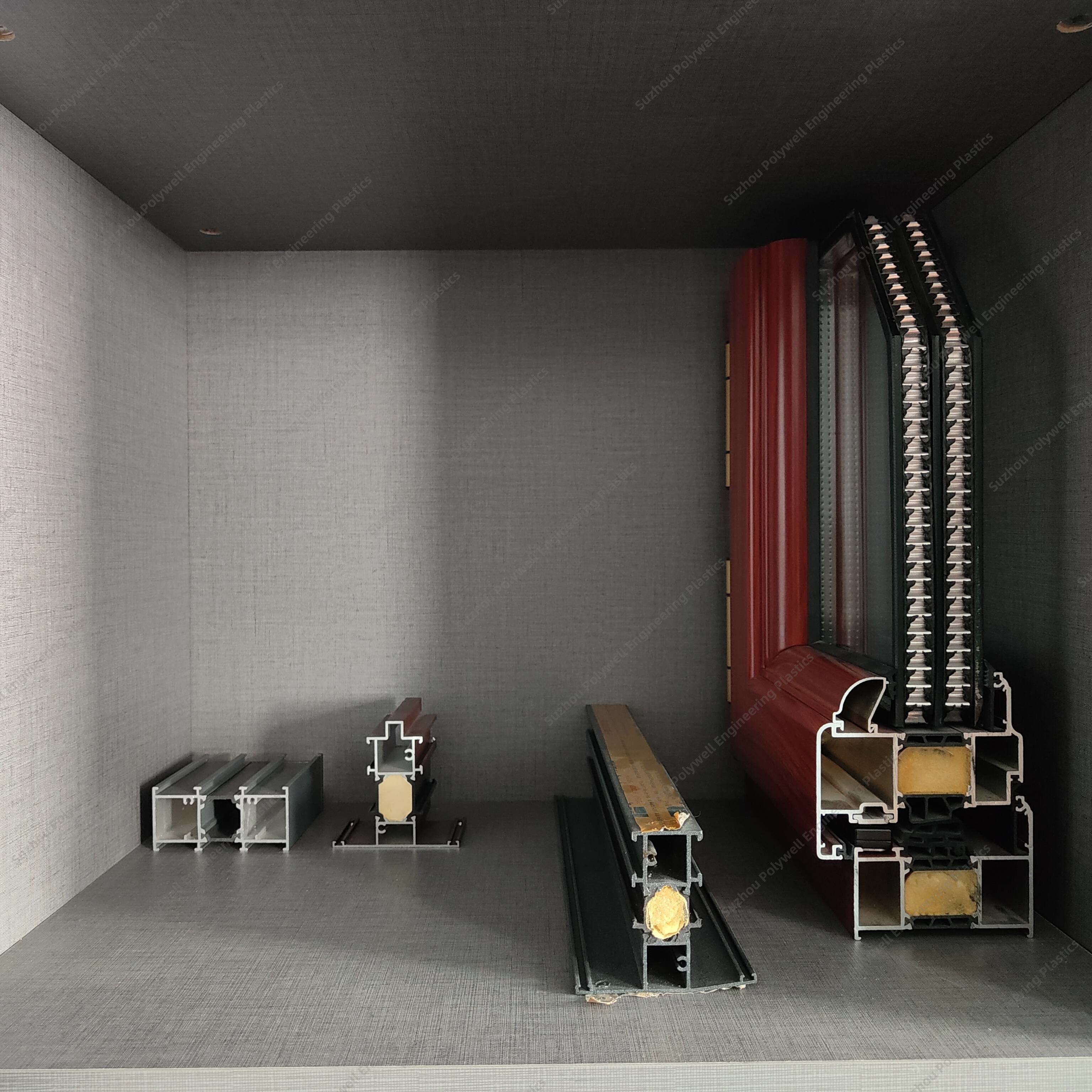 Single Screw Nylon Plastic Extrusion Machinery For PA66 GF25 Granules Profiles