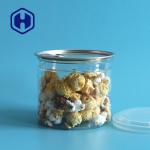 Dried Pork Beef Jerky Clear Plastic Cans Leak Proof 540ml 99mm