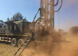 Quality Six Cylinder 265KW 1500m Depth Truck Mounted Drill Rig Wide range of applications wholesale
