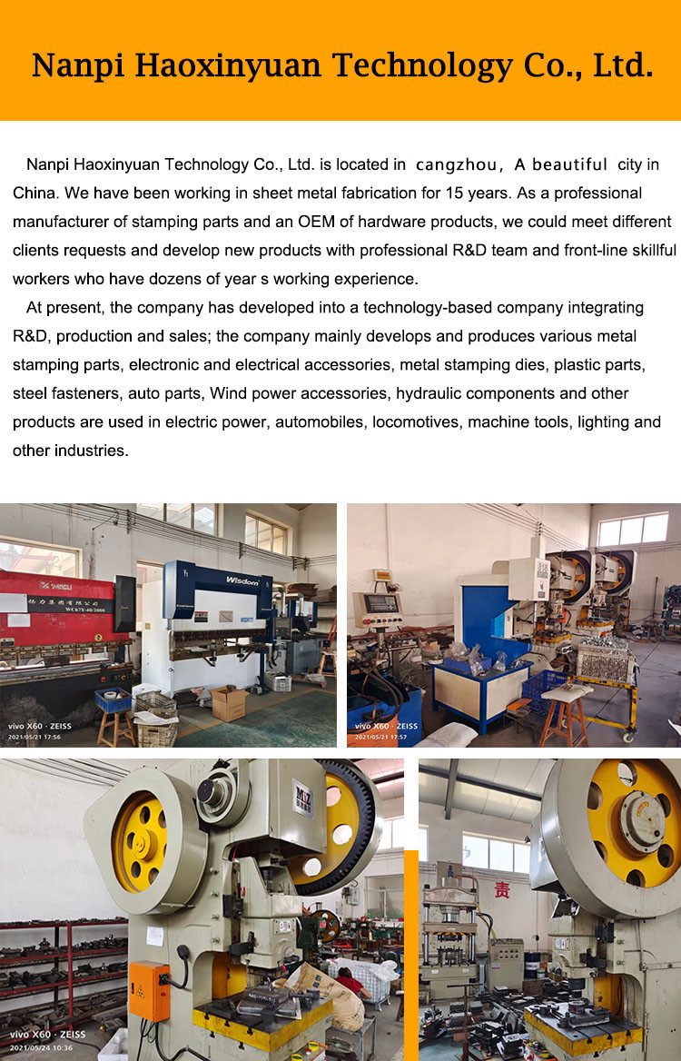 ISO 9001 Metal Stamping Parts Powder Coating Custom Stamped Parts