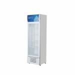 glass display cabinet door gold series vertical refrigerated preservation