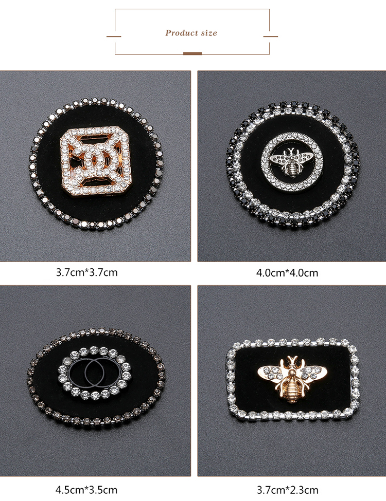 Leather Clothing Down Jacket Decoration Applique Badges, Embroidered Leather Label Cloth Patches, Clothes Hole Repair Stickers