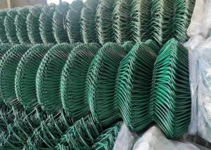 Quality PVC Coated Galvanized Cyclone Chain Link Fence 8&quot; 60x60 wholesale