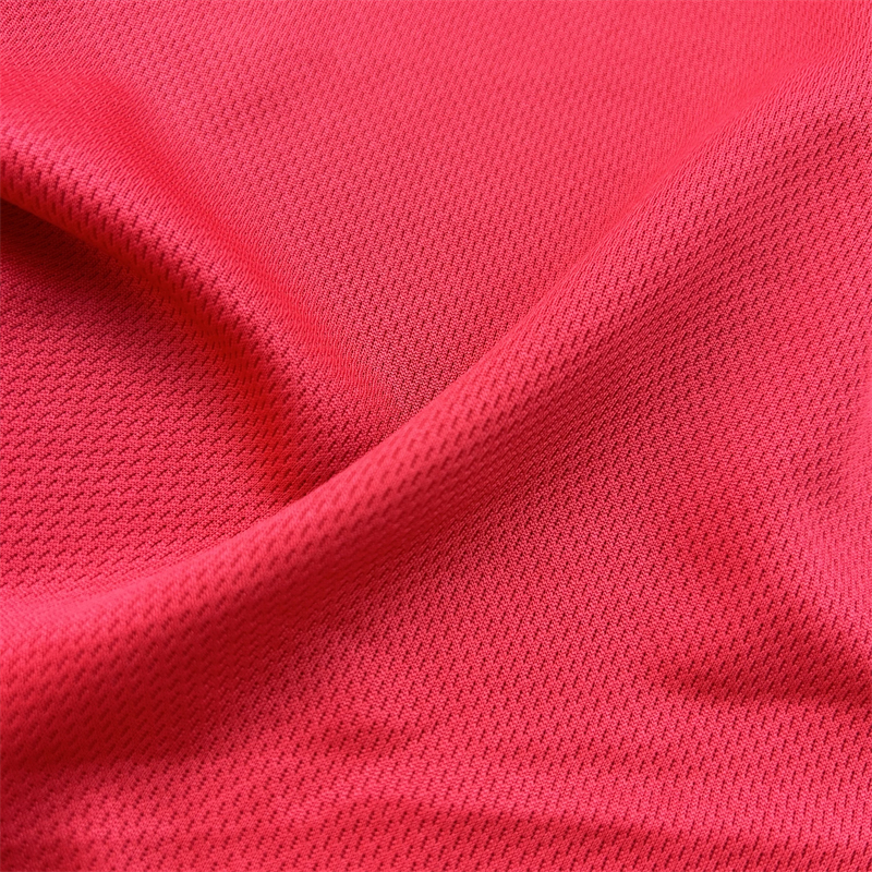 Moisture Absorption Bird Eye Mesh Quick Drying Knitted 140-160gsm For Sportswear