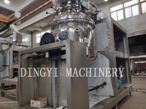 Quality Steam Heating Vacuum Mixer Machine , Cosmetic Cream Emulsification Equipment wholesale