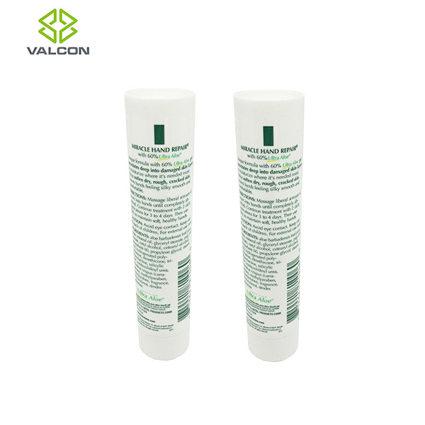 2 Layer Empty White Plastic Tube Screw Diameter 30 MM Open End Printing