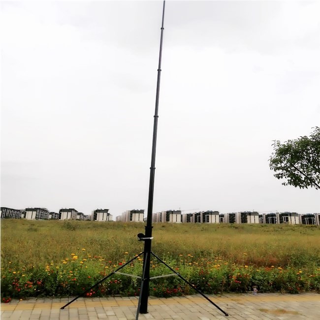 Winch Up 6063 Alu CCTV 40ft Telescoping TV Antenna Mast