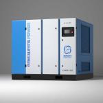 Permanent Magnet Two Stage Screw Air Compressor IP65 Horizontal 380V / 50hz