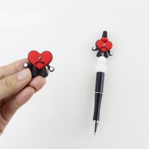 Quality Bad Bunny Custom Silicone Focal Beads Food Grade Material For Pen Making wholesale