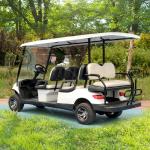 100km 8 Passengers Electric Tourist Car Vehicle With Emergency Braking System