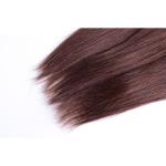 Peruvian Human Virgin Ombre Hair Weave Color #4 Dark Brown Brazilian Hair