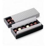 Luxury Rigid Cardboard Custom Food Packaging Boxes With Ribbon
