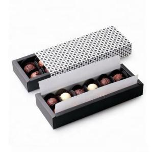 Quality Luxury Rigid Cardboard Custom Food Packaging Boxes With Ribbon wholesale