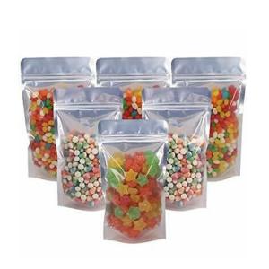 Quality Matte Black Child Proof Aluminum Foil Mylar Zipper Bags wholesale