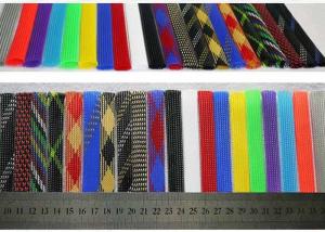 Quality Good Elasticity Electrical Braided Sleeving For Flame Retardant Expandable Cable wholesale